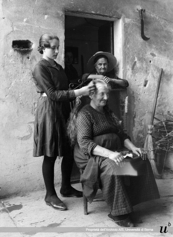 Paul Scheuermeier. Pettinare, Pescarolo (CR), 1931